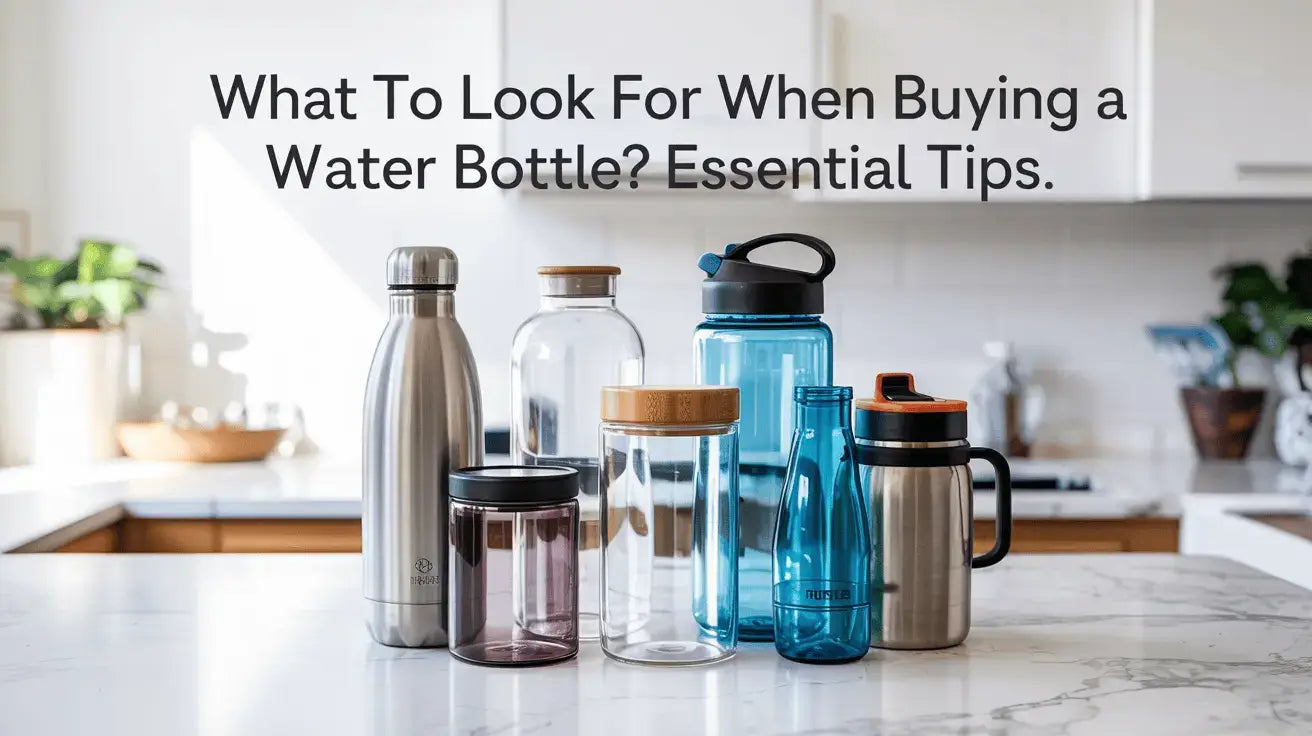 What to Look for When Buying a Water Bottle? Essential Tips