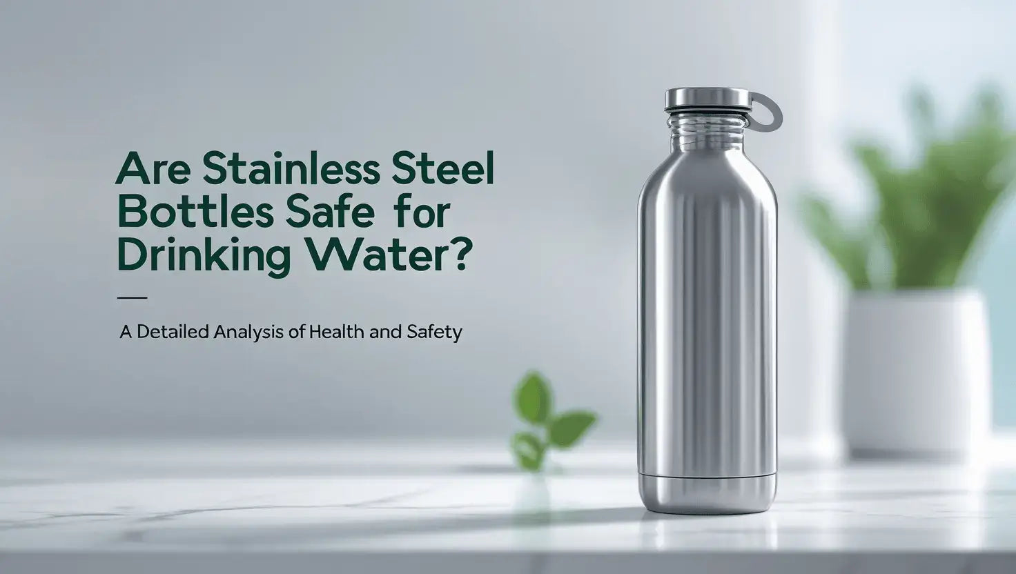 Are Stainless Steel Bottles Safe for Drinking Water? A Detailed Analysis of Health And Safet”