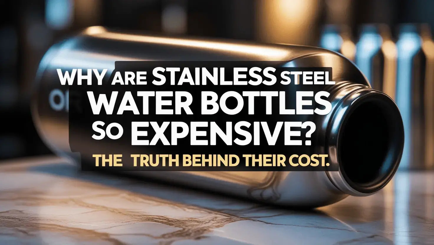 Why Are Stainless Steel Water Bottles So Expensive? The Truth Behind Their Cost