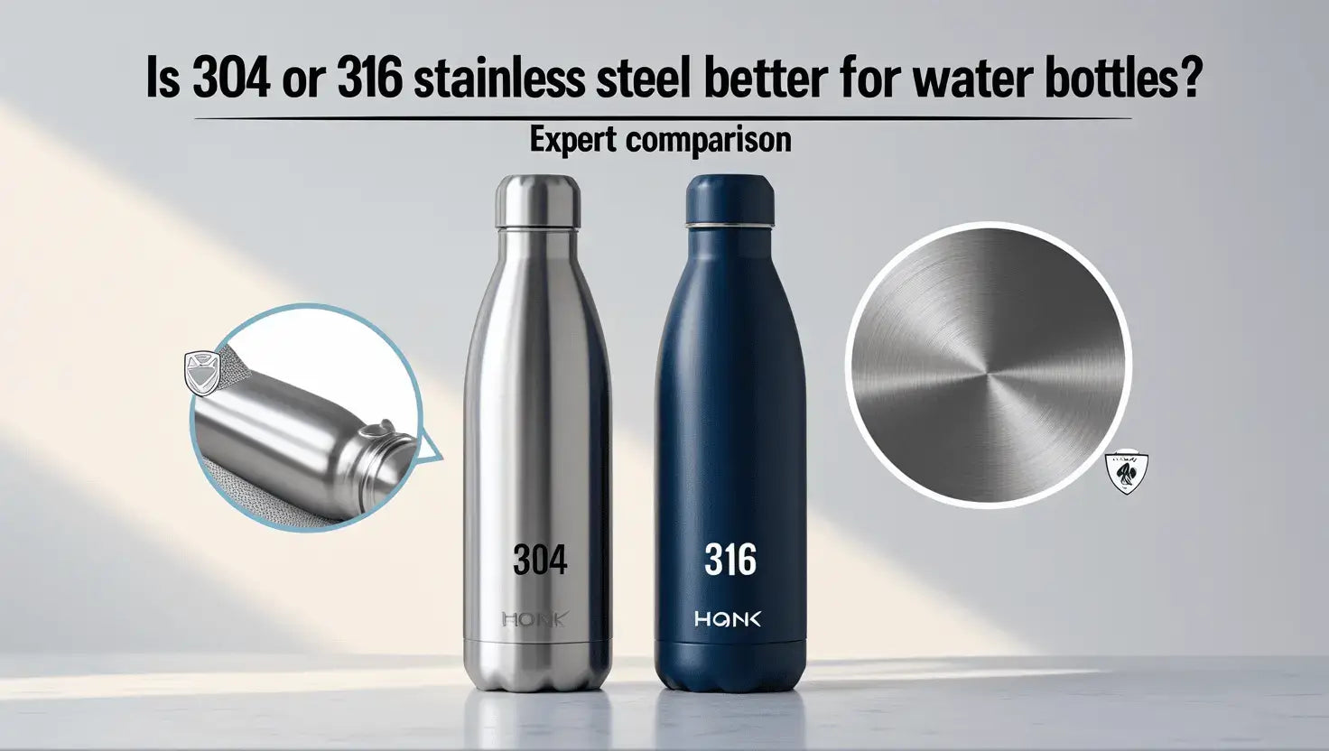 Is 304 Or 316 Stainless Steel Better for Water Bottles? Expert Comparison