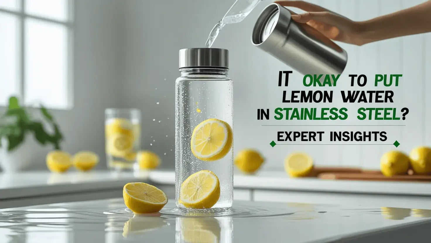 Is It Okay to Put Lemon Water in Stainless Steel? Expert Insights
