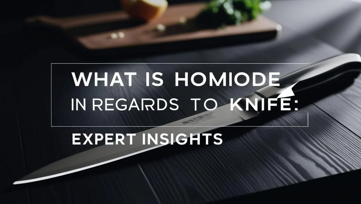 What is a Homode in Regards to Knife: Expert Insights