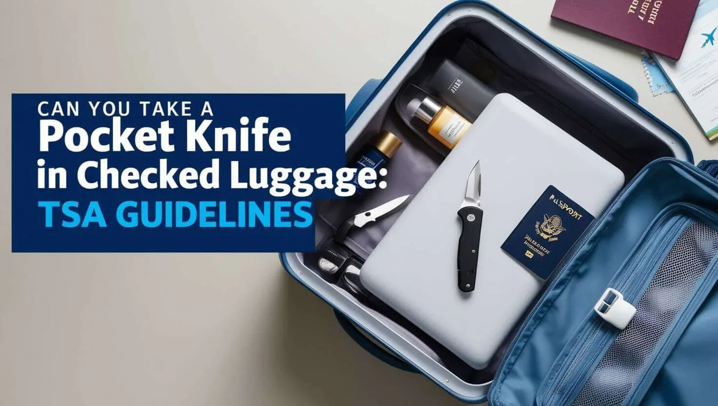 Can You Take a Pocket Knife in Checked Luggage: TSA Guidelines