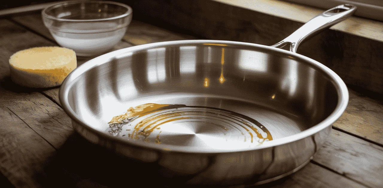 How to Clean Stainless Steel Pans: Expert Tip