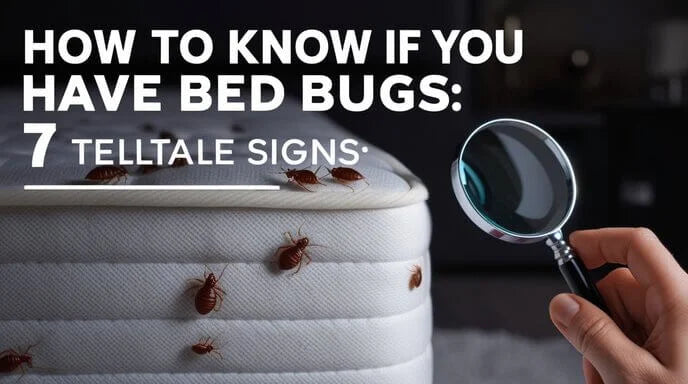 How to Know If You Have Bed Bugs: 7 Telltale Signs