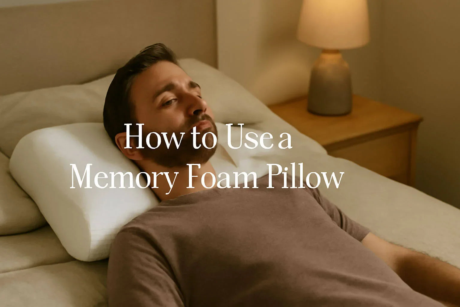 How to Use Memory Foam Pillow: Ultimate Guide for Perfect Sleep