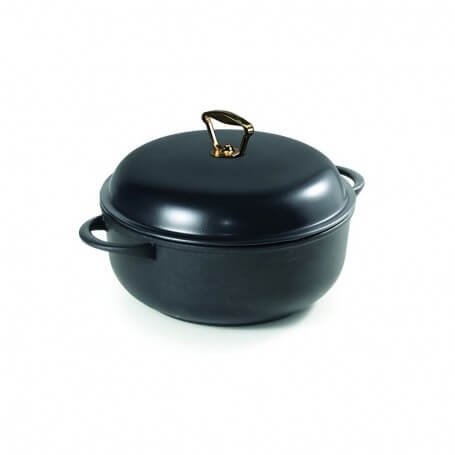 ANNA CAVALLI GOLD COLLECTION SET CASSEROLE 28 CM 2/H FUSION + BLACKLID28CM