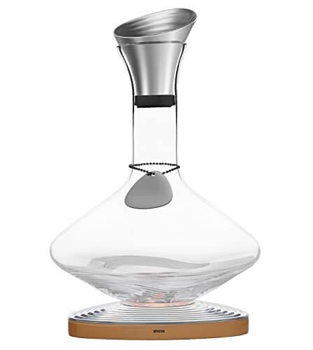 SHAZE WAVEMAKER DECANTER WITH TRICOID BASE