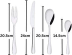Salvinelli Portofino 24 Pcs Cutlery Set 18/10 For 6 Persons