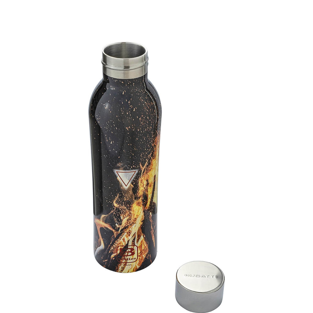 Casa Bugatti Fire Element B Bottle Twin 500 ml  Stainless Steel