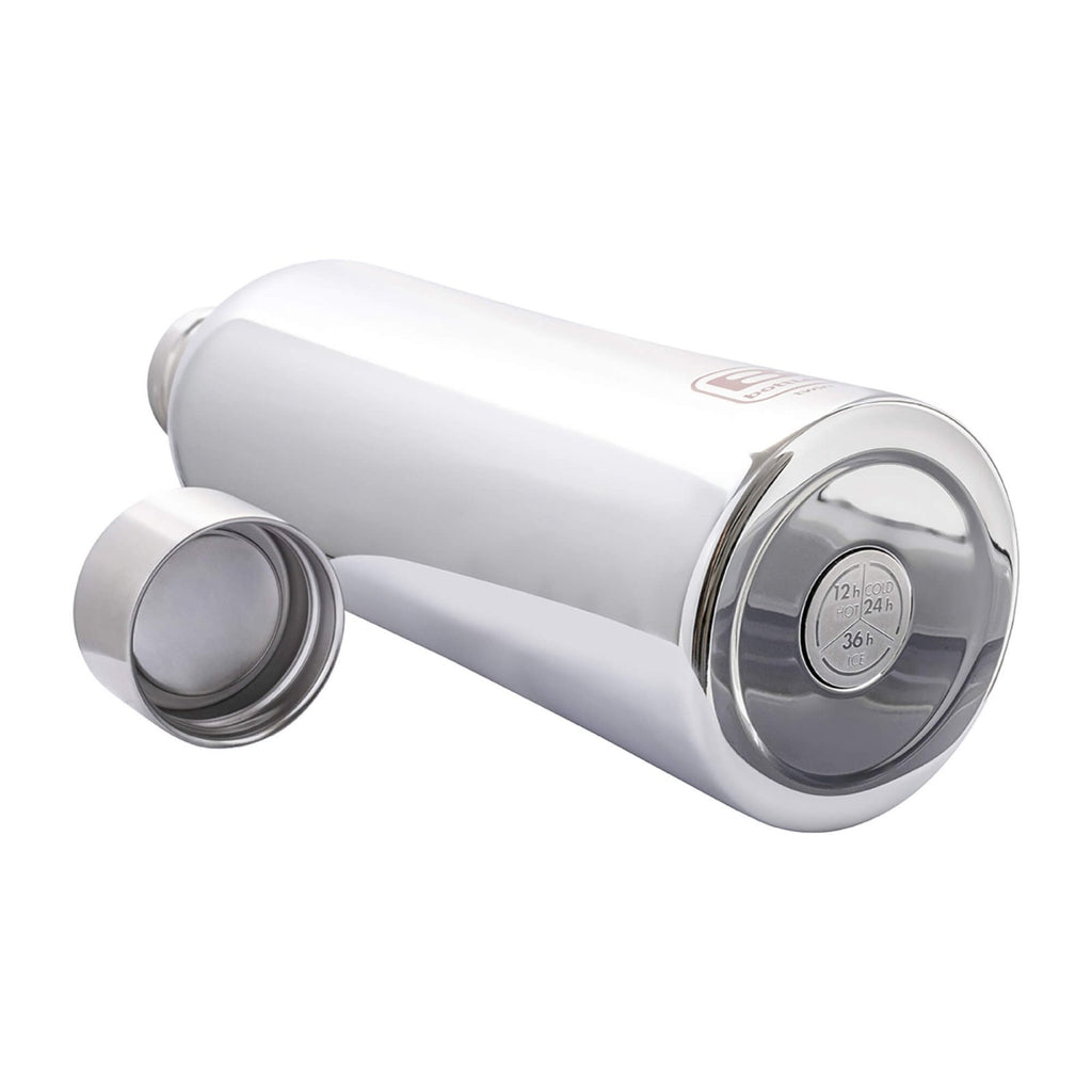 Bugatti Bottle Twin Water Bottle Lux Silver Color 800ML and Stainless Water Bottles