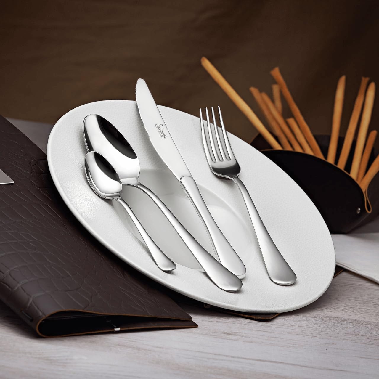 Salvinelli Portofino 24 Pcs Cutlery Set 18/10 For 6 Persons