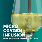 Airtender wine aerator and vacuum set - vacuum pump - 6 wine stoppers - gift box