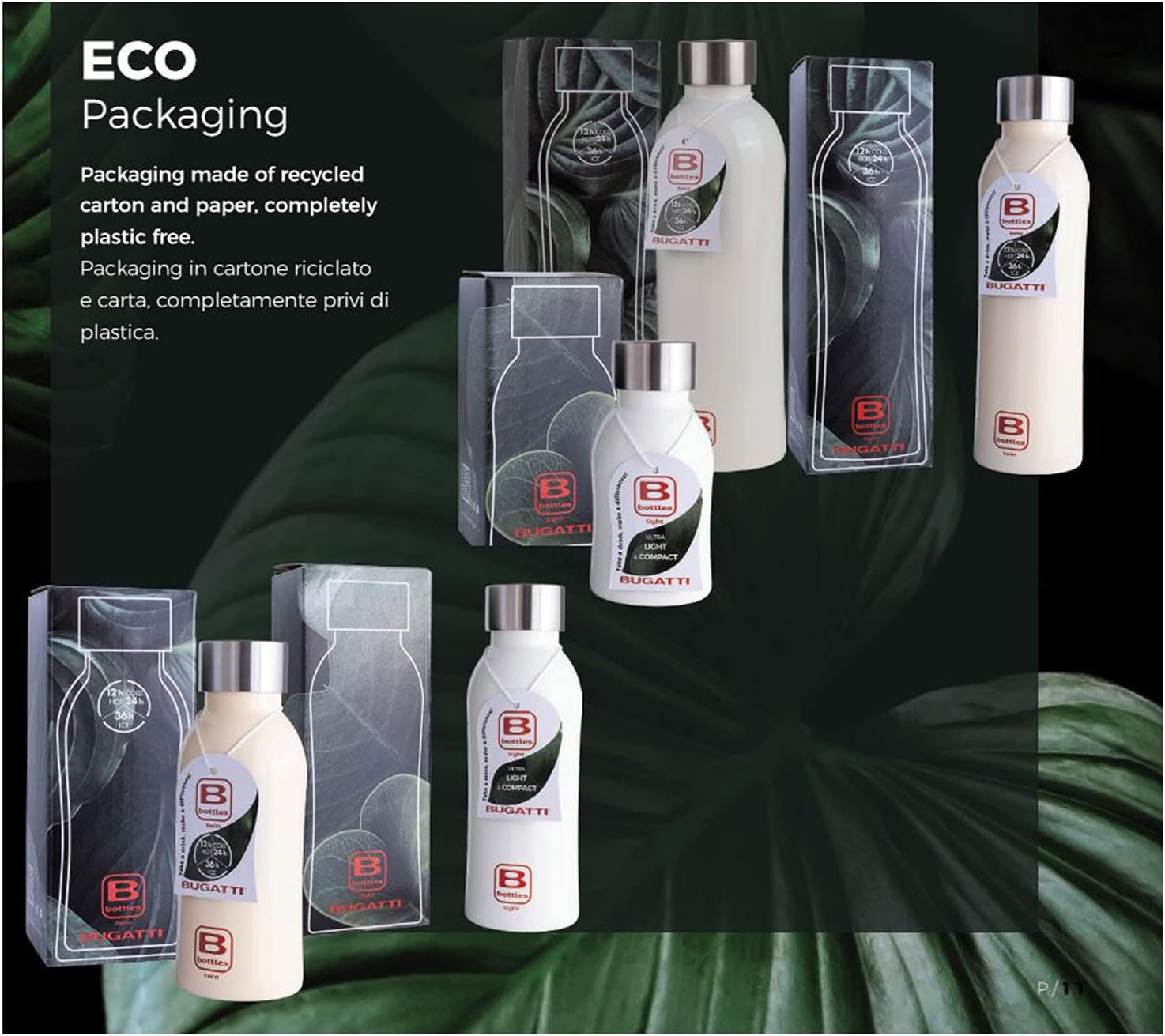 Bugatti B Bottle Twin Insulated and Reusable 18/10 stainless steel Bottle for Hot and Cold Water - Lotus Pink 500ml