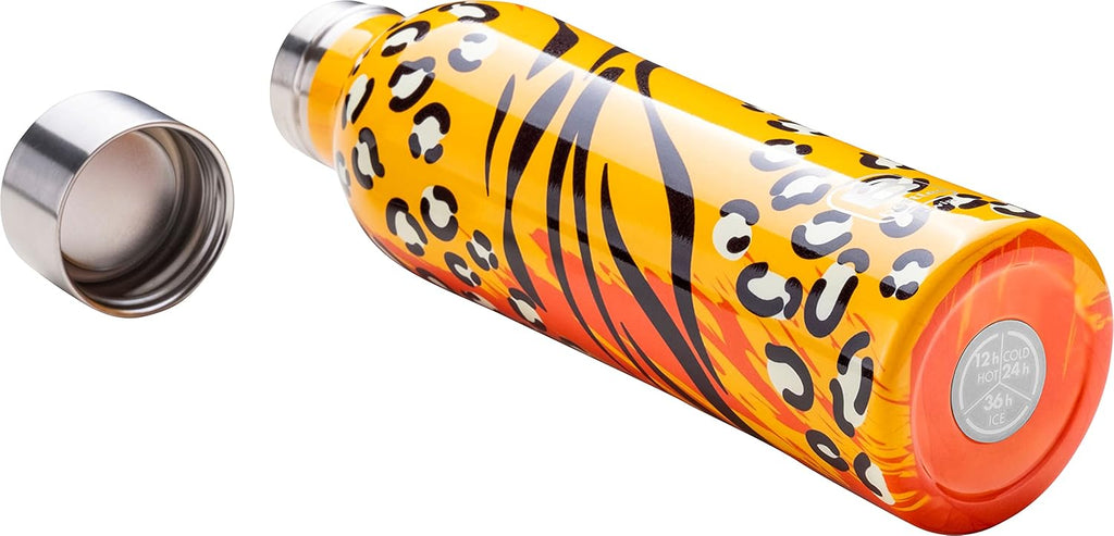 Bugatti B Bottle Twin Vacuum Sealed and Lightweight 18/10 stainless steel Bottle for Hot and Cold Water - Animalier…