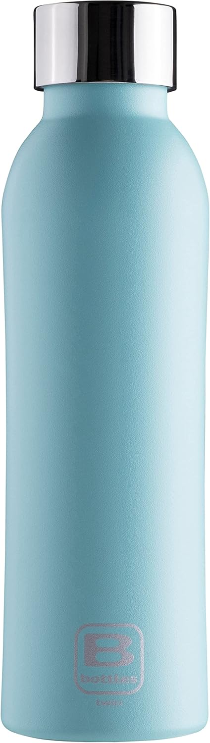 Bugatti B Bottles Twin Insulated 18/10 stainless steel Water Bottle for Cold and Hot Water - Watercolor Green…