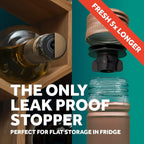 Airtender wine aerator and vacuum set - vacuum pump - 6 wine stoppers - gift box