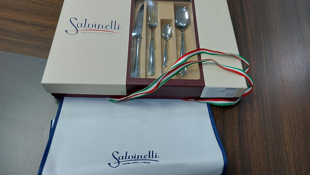 Salvinelli Portofino 24 Pcs Cutlery Set 18/10 For 6 Persons