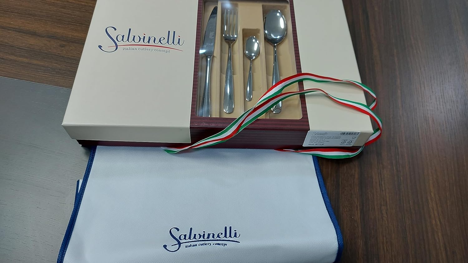 Salvinelli Portofino 24 Pcs Cutlery Set 18/10 For 6 Persons