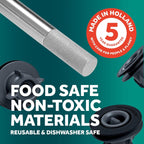 Airtender wine aerator and vacuum set - vacuum pump - 6 wine stoppers - gift box