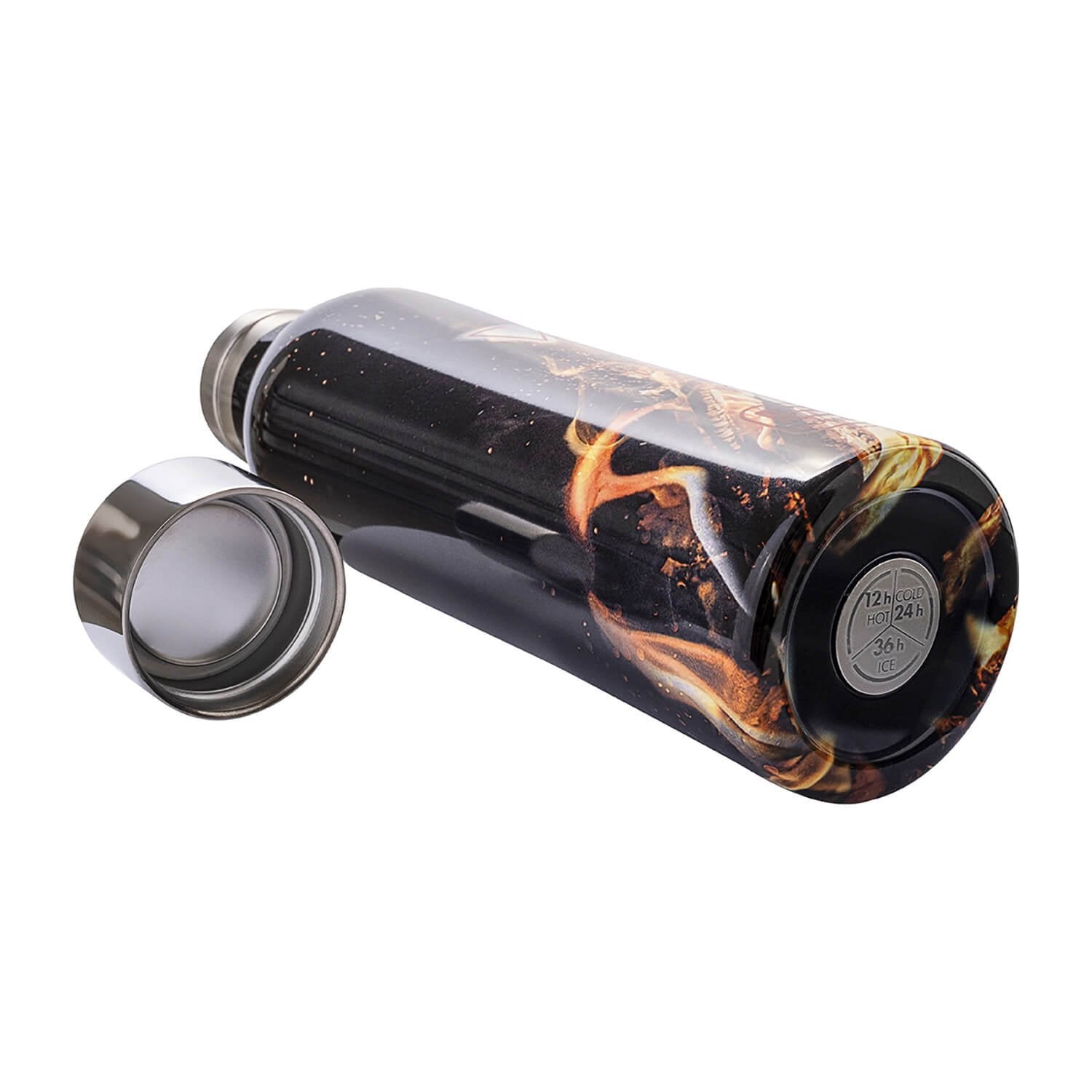 Casa Bugatti Fire Element B Bottle Twin 500 ml  Stainless Steel