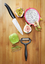 KYOCERA FK-075 WH-BK EU 7.5cm Ceramic Pairing Knife-Black Handle