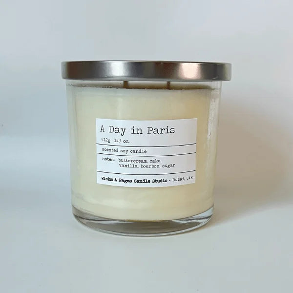 100% Soy Wax, Buttercream 412 gms