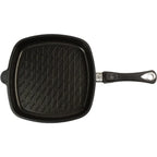 AMT Gastroguss Square pan with BBQ pattern