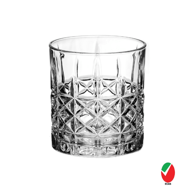 Alp Ocean- Drinking Glass DOF Glass, 320ml, Set of 6