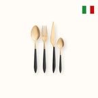 Casa Bugatti 24 pcs Ares PVD Gold – Flatware/Cutlery