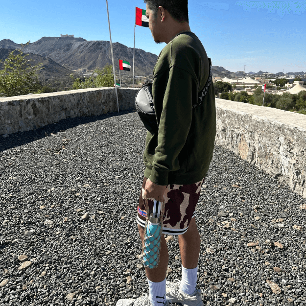 Casa Bugatti Acqua Marina Sand Water Bottles Twin 500 ML