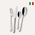 Casa Bugatti CAPRICCIO 24 Piece – 18/10 Stainless Steel- Flatware/Cutlery
