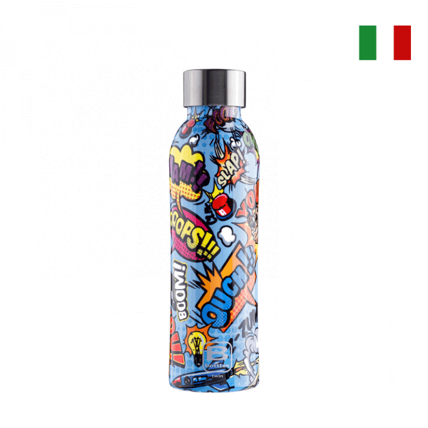 Casa Bugatti Comics Water Bottles Twin 500 ML