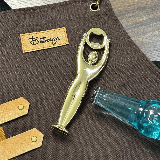 Casa Bugatti Gym Bottle Opener – Gold