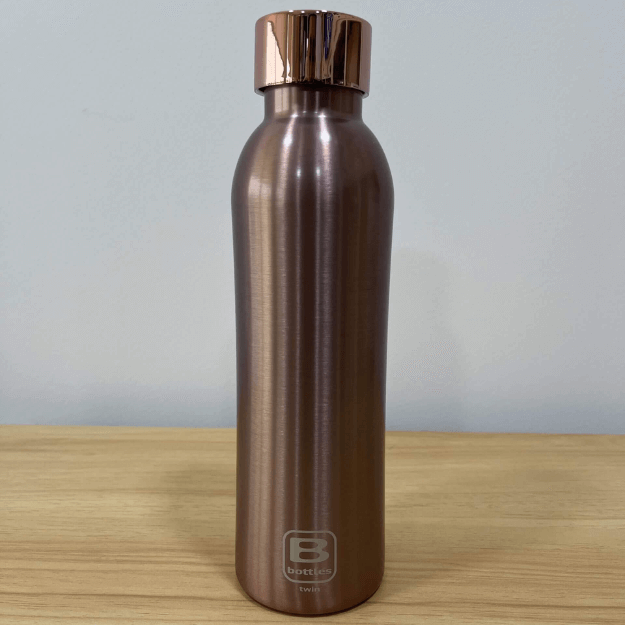 Casa Bugatti Rose Gold Brushed Water Bottles Twin 500 ML
