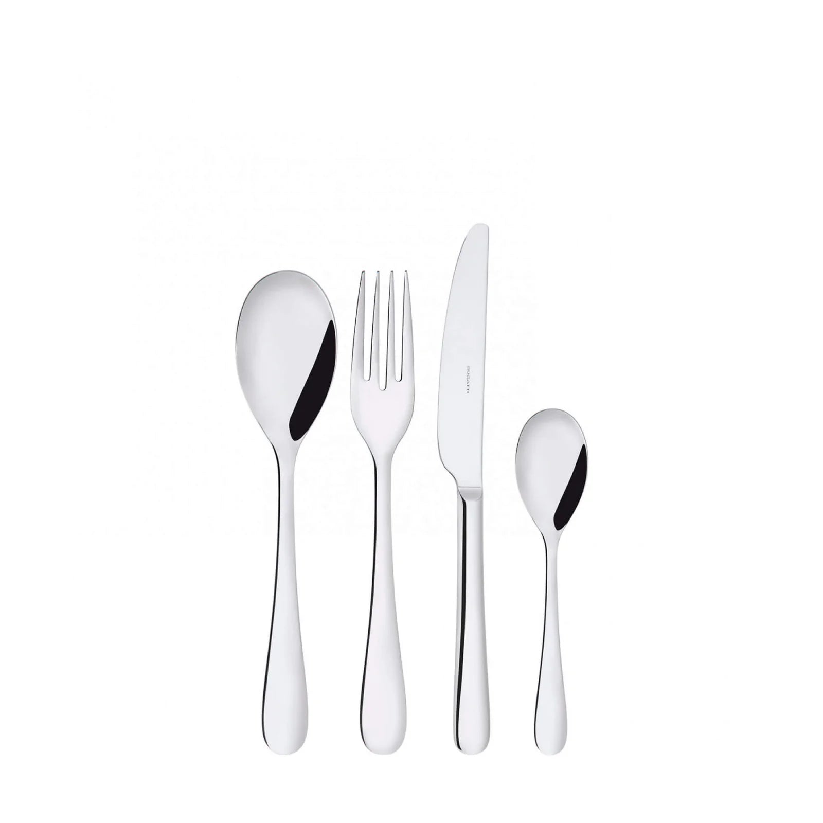 Casa Bugatti SIENA 24 Piece – 18/10 Stainless Steel – Flatware/Cutlery