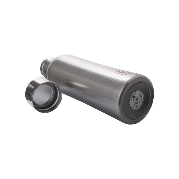 Casa Bugatti Silver Brushed B Bottles Twin 500 ML