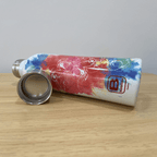 Casa Bugatti Watercolor Red & Blue B Bottles Twin 500 ML