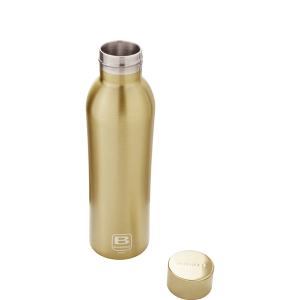 Casa Bugatti Yellow Gold Brushed B Bottles Twin 500 ML