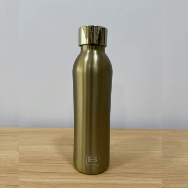 Casa Bugatti Yellow Gold Brushed B Bottles Twin 500 ML