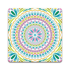 Colourful mandala pack coasters (set of 4)
