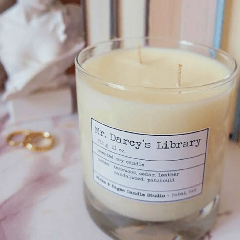 100% Soy Wax, Teakwood 412 gms