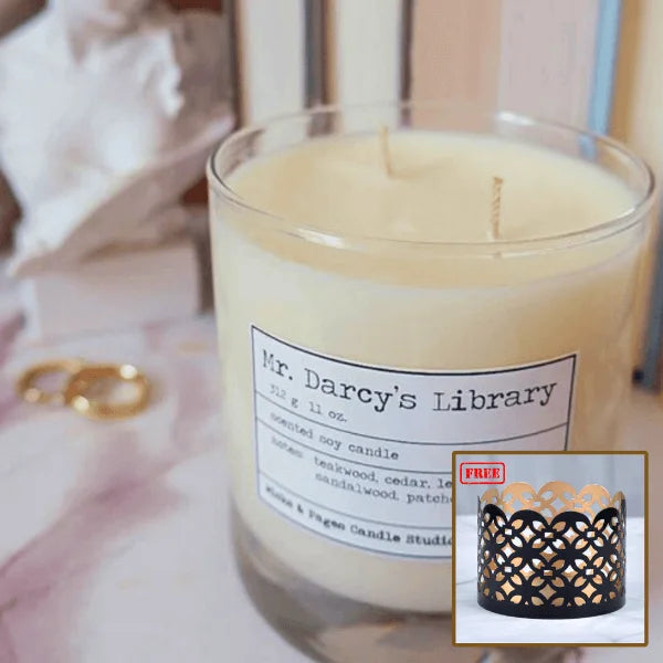 100% Soy Wax, Teakwood 412 gms