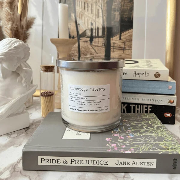 100% Soy Wax, Teakwood 412 gms