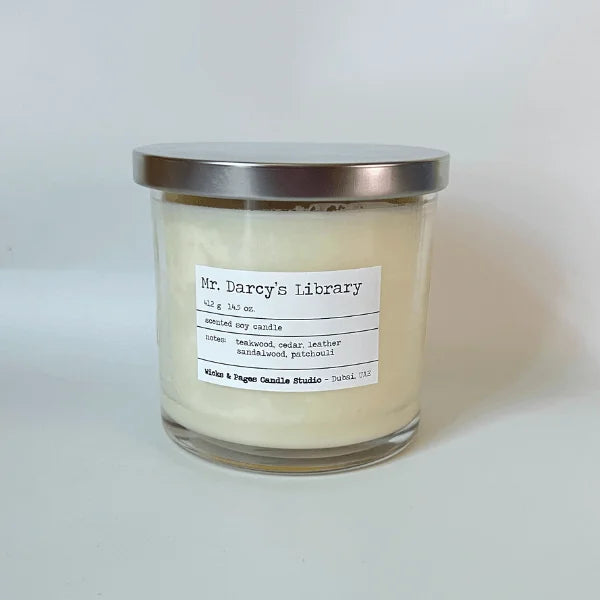 100% Soy Wax, Teakwood 412 gms