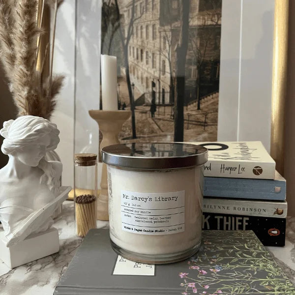 100% Soy Wax, Teakwood 412 gms