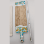 Ocean Blue Long Epoxy Resin Platter