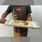 Ocean Blue Long Epoxy Resin Platter