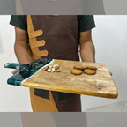 Ocean Sundown Epoxy Resin Platter