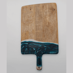 Ocean Sundown Epoxy Resin Platter